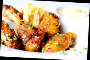 alas de pollo al curry