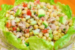 Ensalada de Garbanzos con Atún