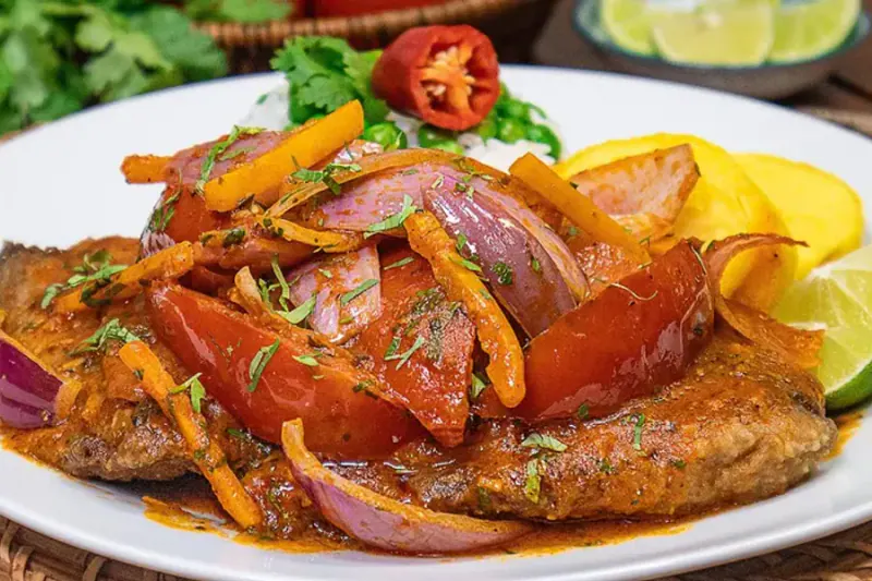 Pescado a la Chorrillana