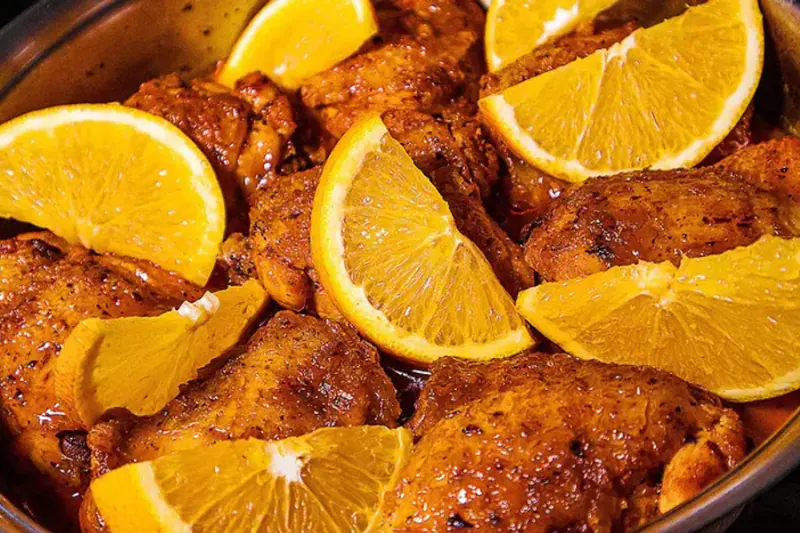Pollo a la Naranja