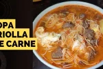 Sopa Criolla de Carne