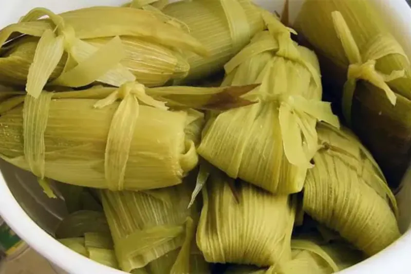 TAMALES VERDES PERUANAS