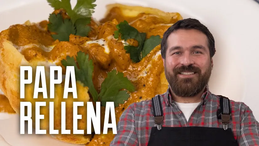 Papa Rellena al estilo de Giacomo Bocchio