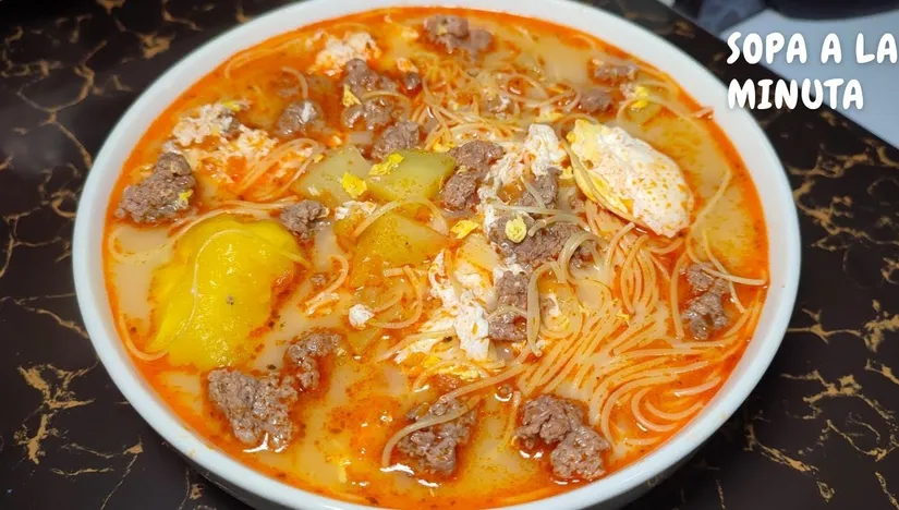 Sopa a la Minuta