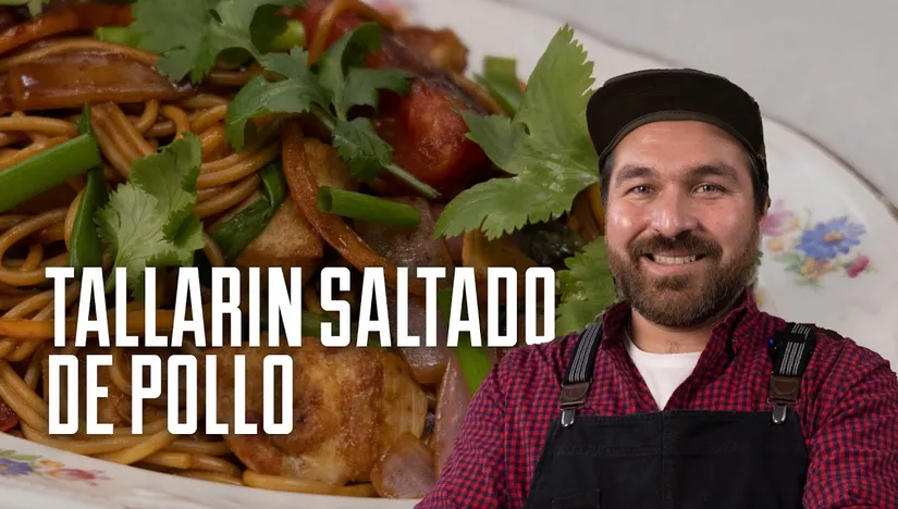 Tallarín Saltado de Pollo al estilo Giacomo Bocchio